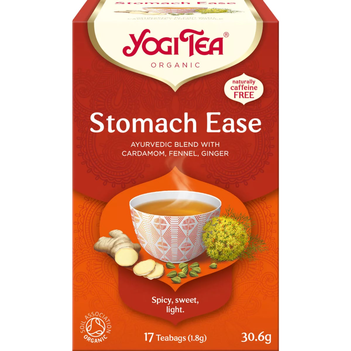 Βιολογικό τσάϊ  Stomch Ease 17Teabags(1.7g)30.6g